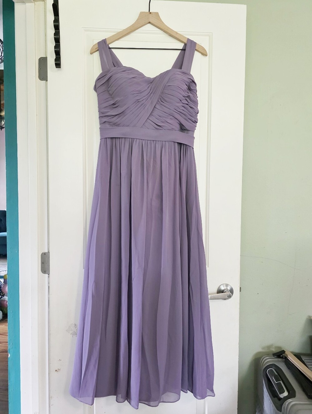 Gather & Gown purple Dress
